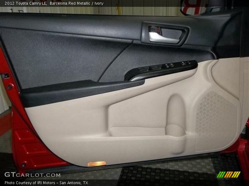 Barcelona Red Metallic / Ivory 2012 Toyota Camry LE