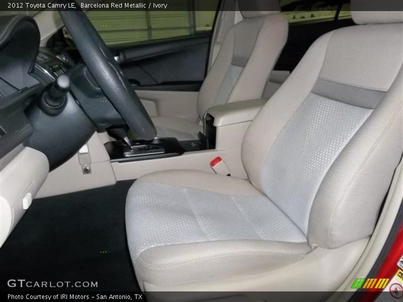 Barcelona Red Metallic / Ivory 2012 Toyota Camry LE