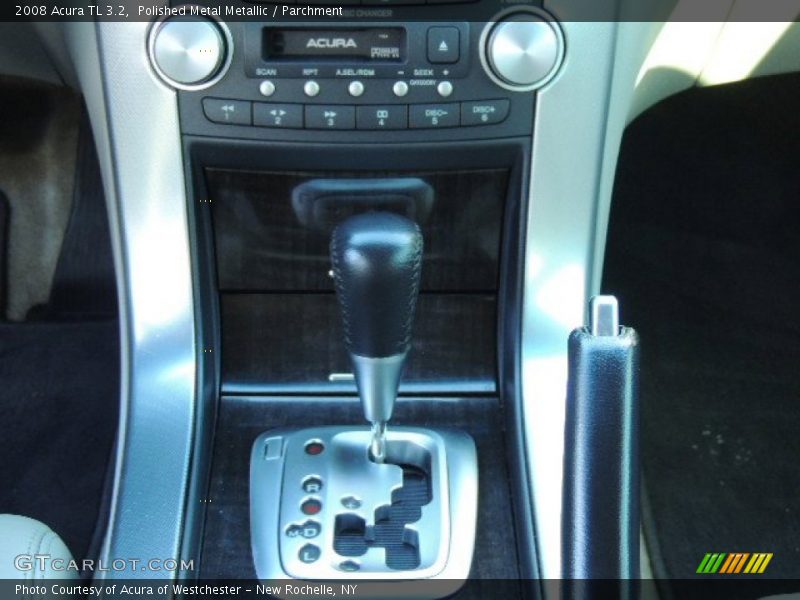 Polished Metal Metallic / Parchment 2008 Acura TL 3.2