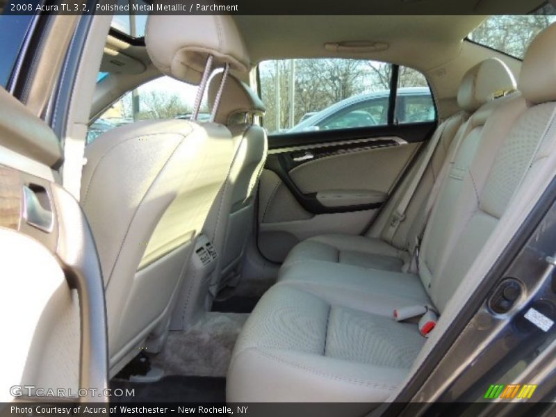 Polished Metal Metallic / Parchment 2008 Acura TL 3.2