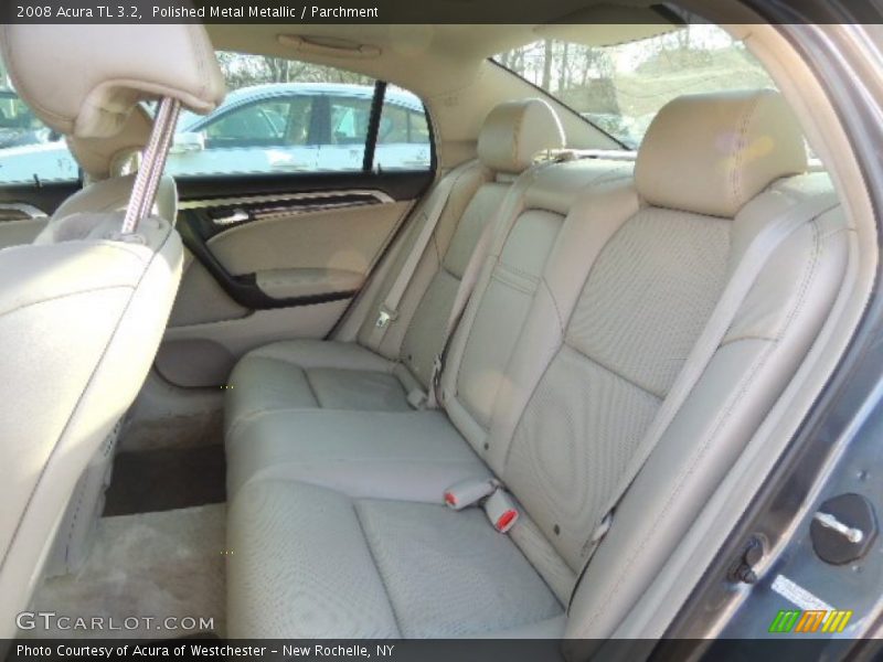 Polished Metal Metallic / Parchment 2008 Acura TL 3.2