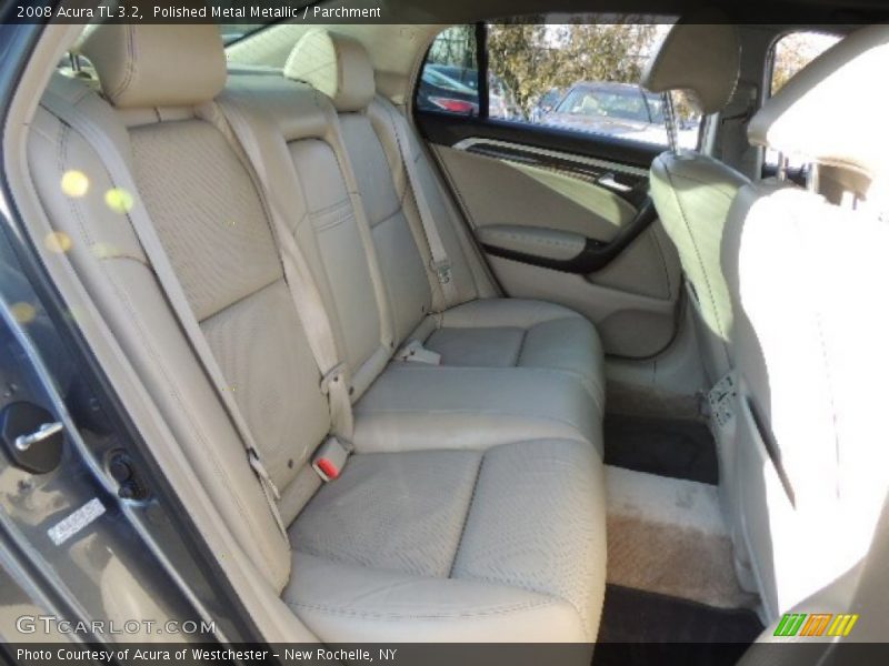 Polished Metal Metallic / Parchment 2008 Acura TL 3.2