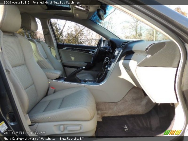 Polished Metal Metallic / Parchment 2008 Acura TL 3.2