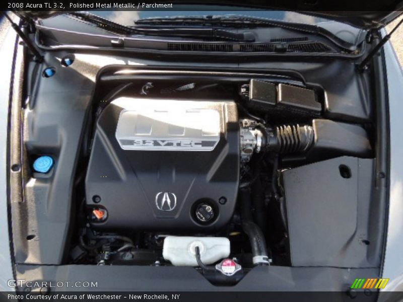 Polished Metal Metallic / Parchment 2008 Acura TL 3.2
