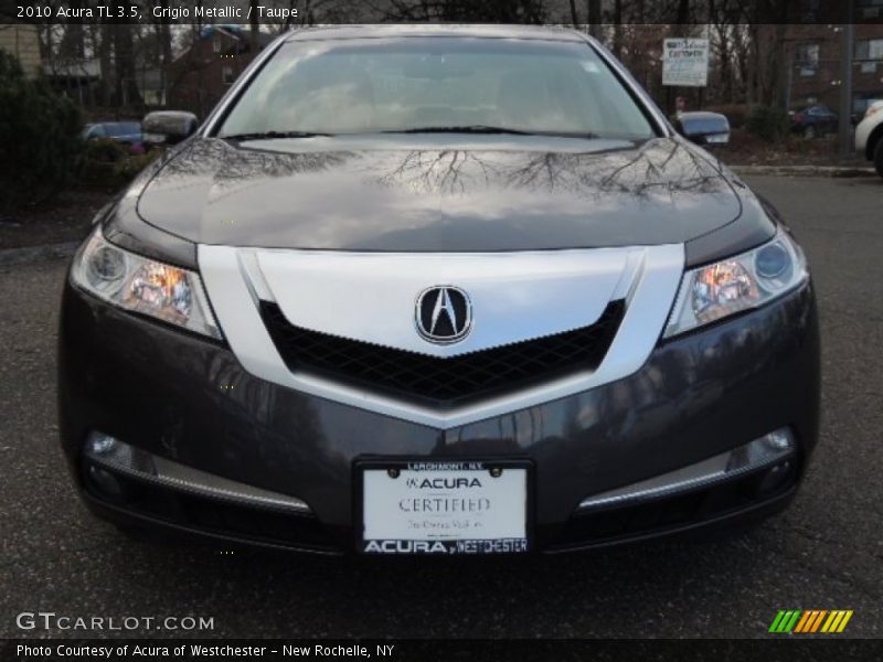 Grigio Metallic / Taupe 2010 Acura TL 3.5