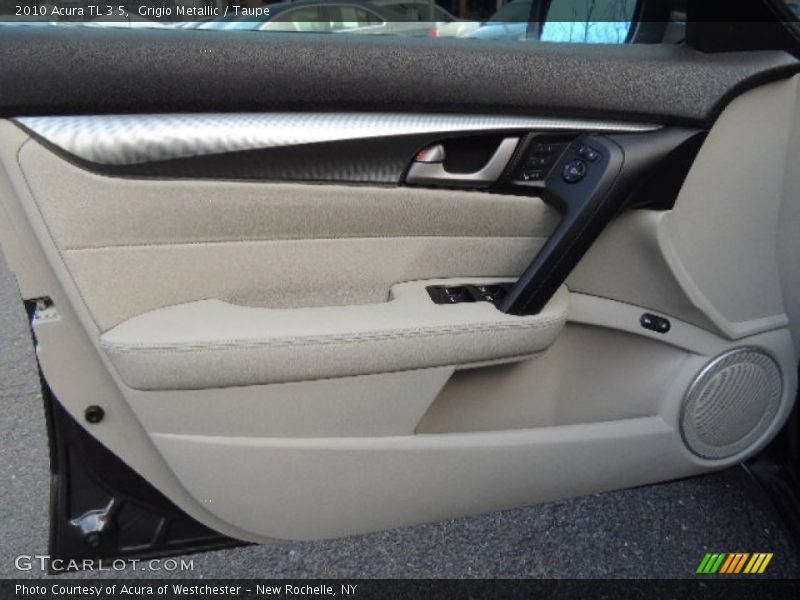 Grigio Metallic / Taupe 2010 Acura TL 3.5