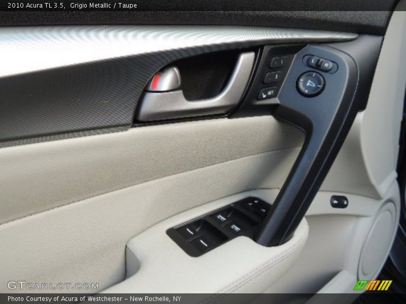 Grigio Metallic / Taupe 2010 Acura TL 3.5