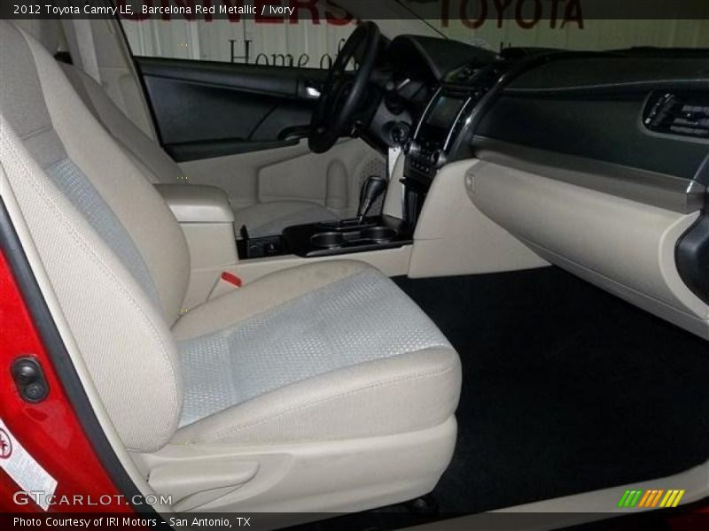 Barcelona Red Metallic / Ivory 2012 Toyota Camry LE