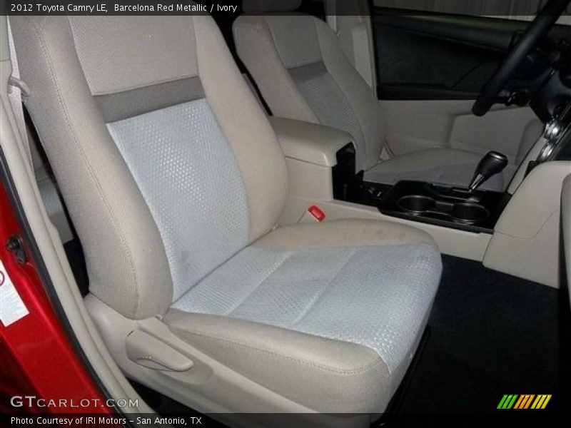 Barcelona Red Metallic / Ivory 2012 Toyota Camry LE