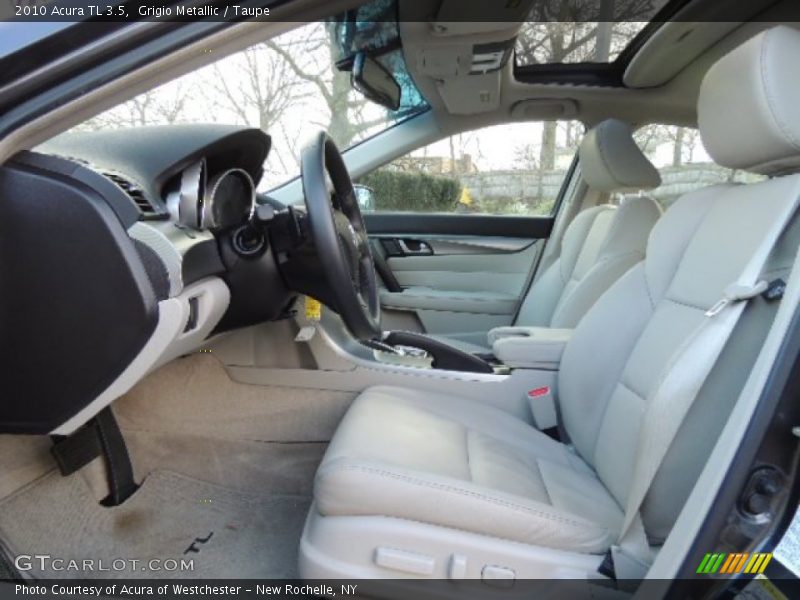 Grigio Metallic / Taupe 2010 Acura TL 3.5