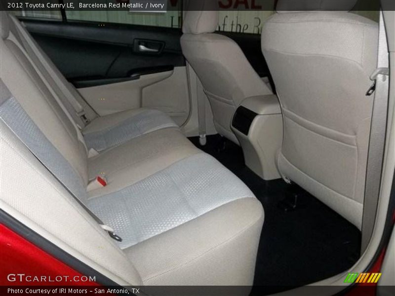 Barcelona Red Metallic / Ivory 2012 Toyota Camry LE