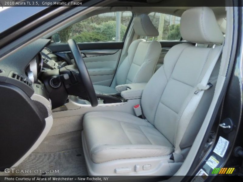 Grigio Metallic / Taupe 2010 Acura TL 3.5