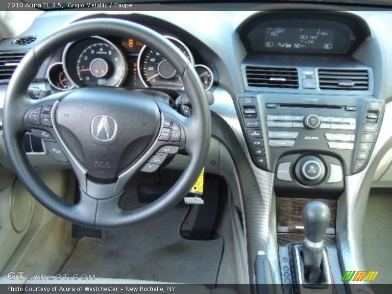 Grigio Metallic / Taupe 2010 Acura TL 3.5