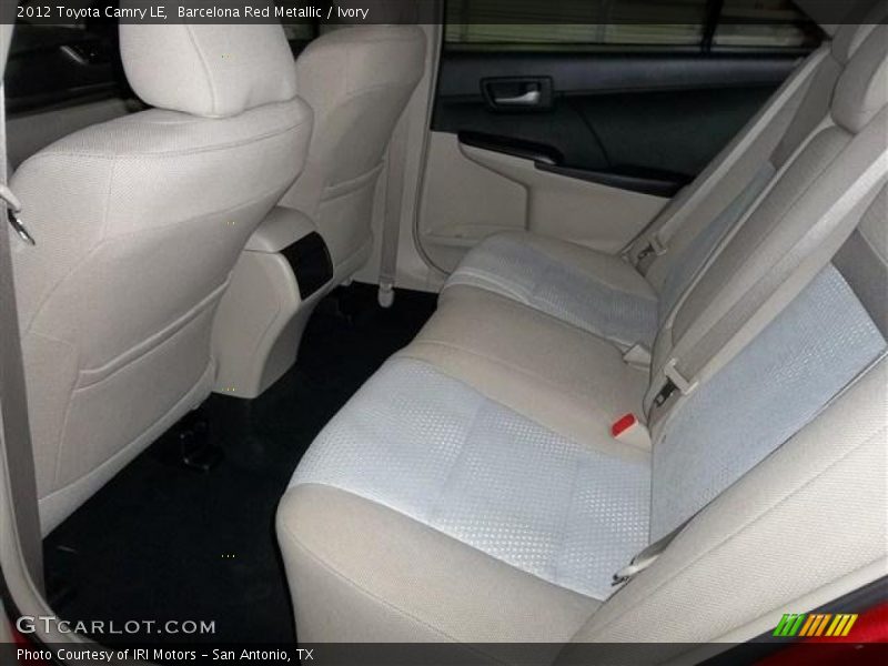 Barcelona Red Metallic / Ivory 2012 Toyota Camry LE
