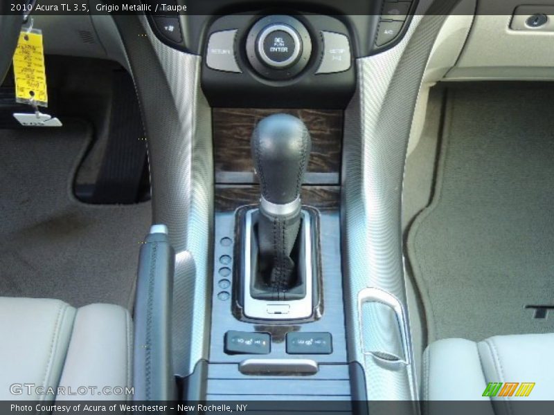 Grigio Metallic / Taupe 2010 Acura TL 3.5
