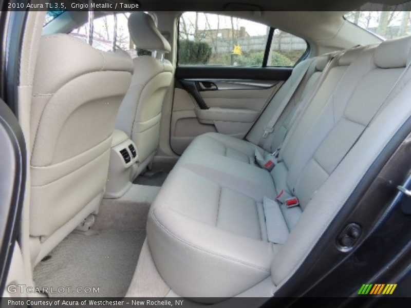 Grigio Metallic / Taupe 2010 Acura TL 3.5