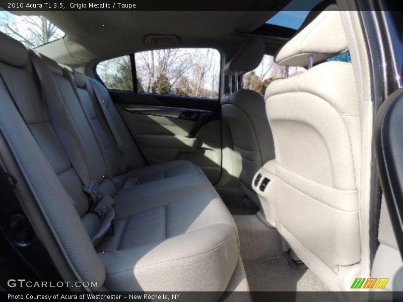 Grigio Metallic / Taupe 2010 Acura TL 3.5