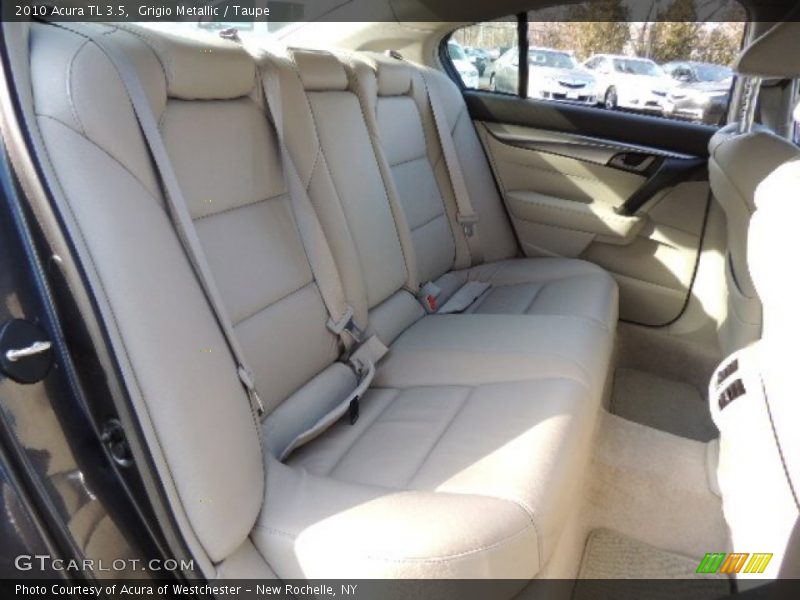 Grigio Metallic / Taupe 2010 Acura TL 3.5