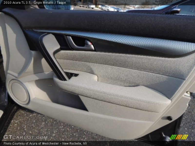 Grigio Metallic / Taupe 2010 Acura TL 3.5