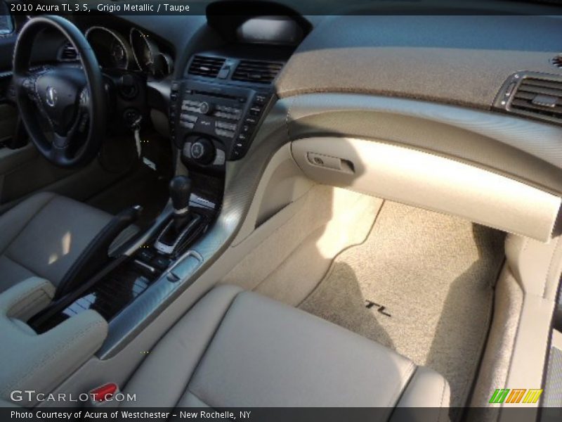 Grigio Metallic / Taupe 2010 Acura TL 3.5