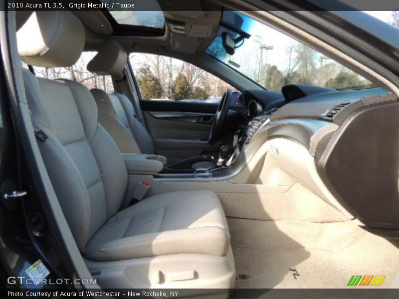Grigio Metallic / Taupe 2010 Acura TL 3.5