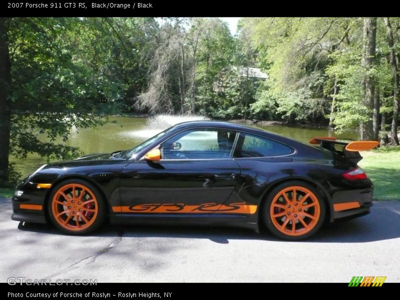 Black/Orange / Black 2007 Porsche 911 GT3 RS