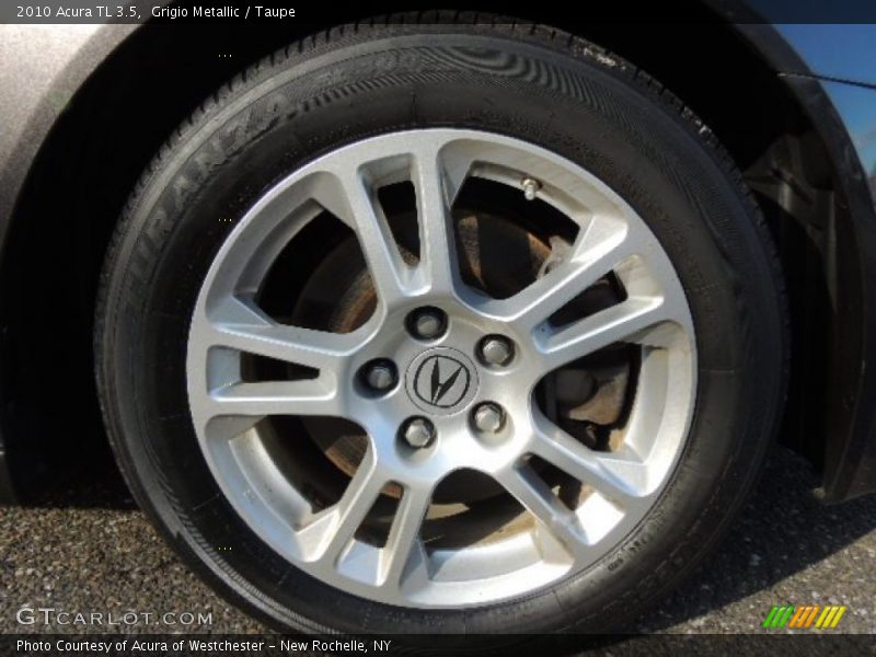 Grigio Metallic / Taupe 2010 Acura TL 3.5