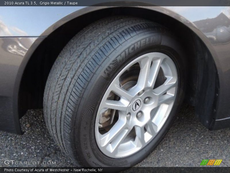 Grigio Metallic / Taupe 2010 Acura TL 3.5