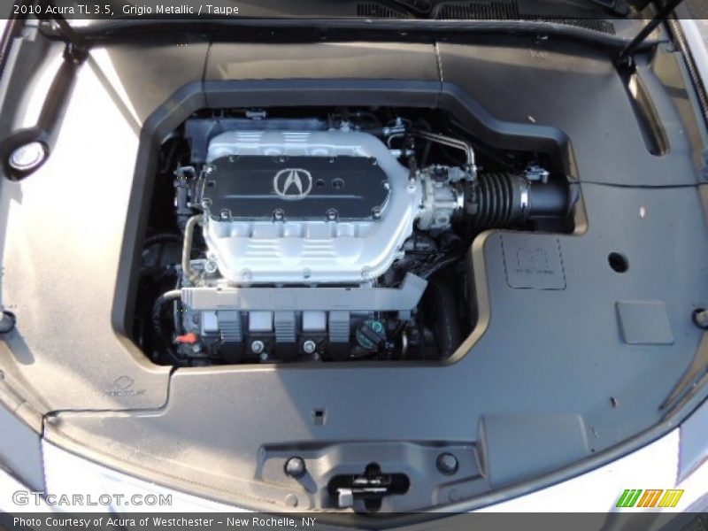 Grigio Metallic / Taupe 2010 Acura TL 3.5
