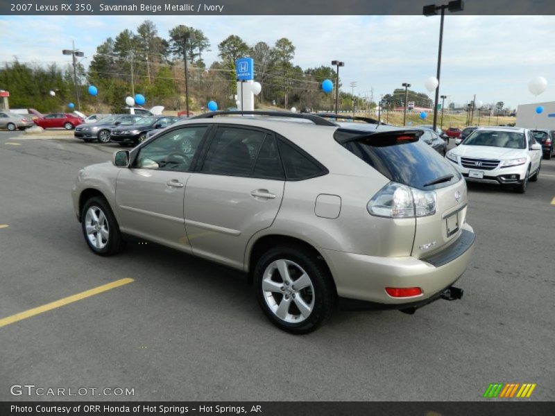 Savannah Beige Metallic / Ivory 2007 Lexus RX 350