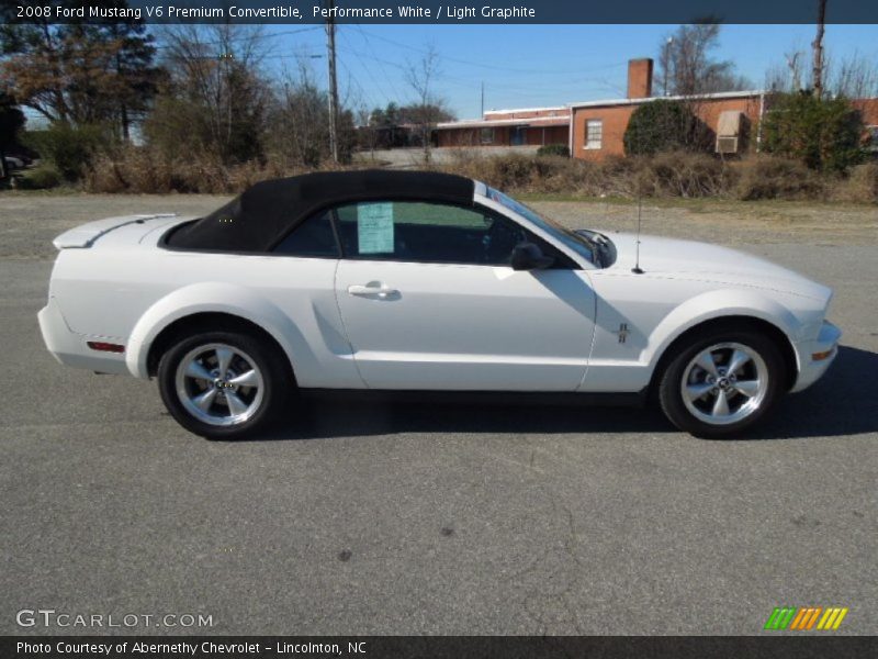  2008 Mustang V6 Premium Convertible Performance White