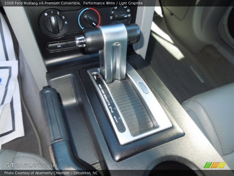 2008 Mustang V6 Premium Convertible 5 Speed Automatic Shifter