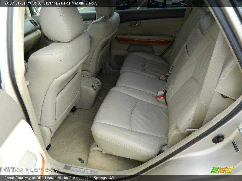Savannah Beige Metallic / Ivory 2007 Lexus RX 350