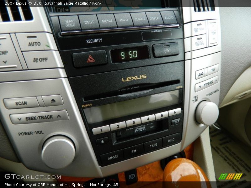 Savannah Beige Metallic / Ivory 2007 Lexus RX 350