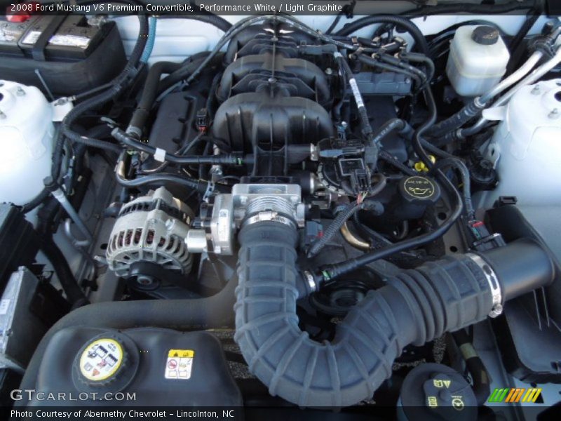  2008 Mustang V6 Premium Convertible Engine - 4.0 Liter SOHC 12-Valve V6