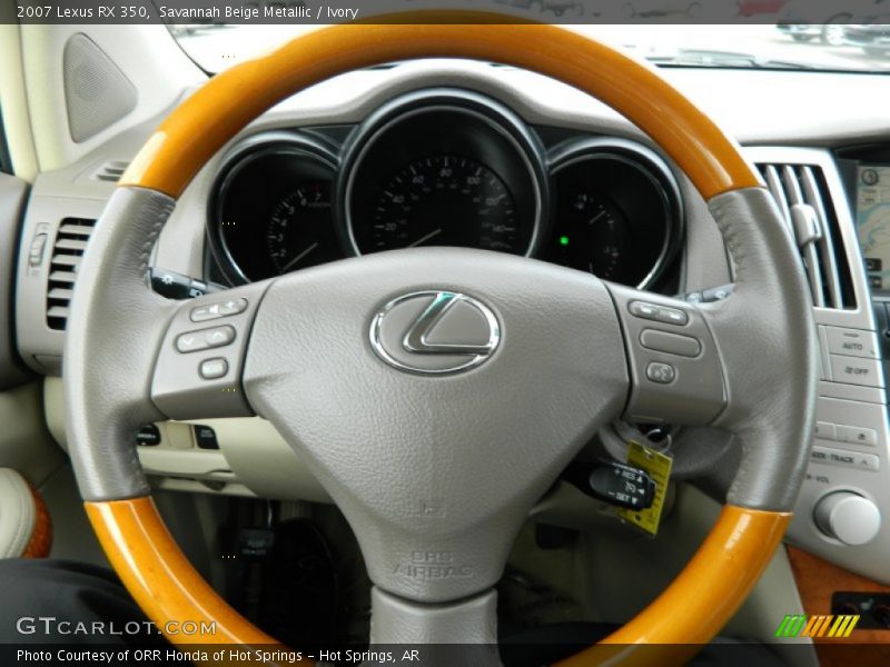 Savannah Beige Metallic / Ivory 2007 Lexus RX 350