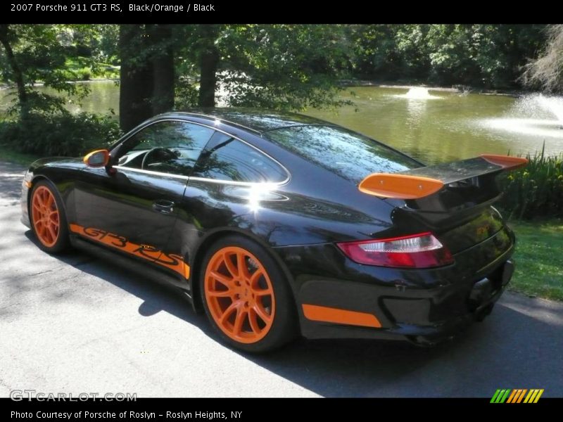 Black/Orange / Black 2007 Porsche 911 GT3 RS