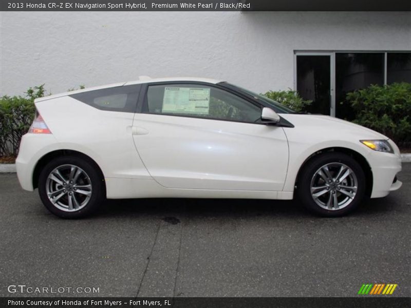  2013 CR-Z EX Navigation Sport Hybrid Premium White Pearl