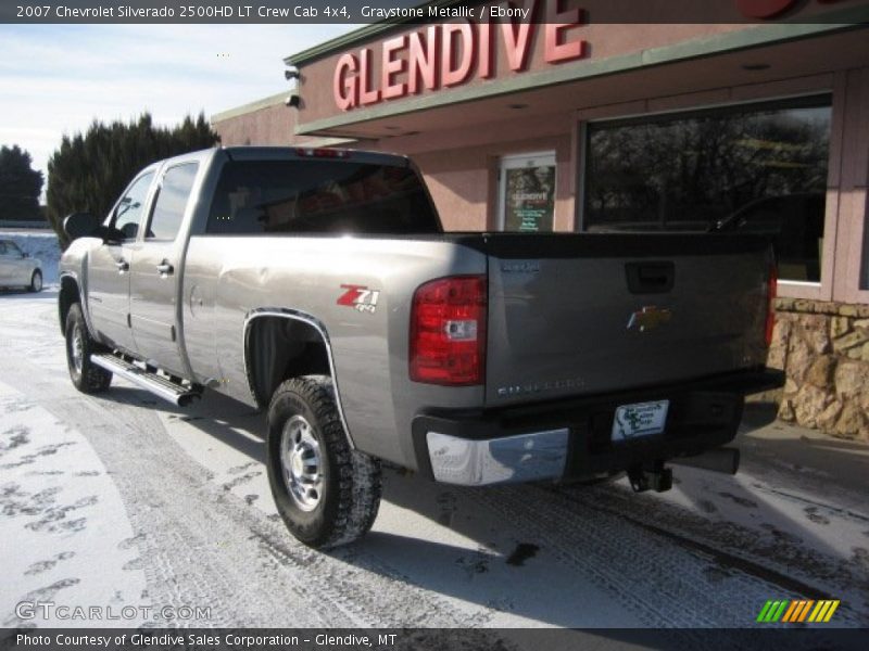 Graystone Metallic / Ebony 2007 Chevrolet Silverado 2500HD LT Crew Cab 4x4