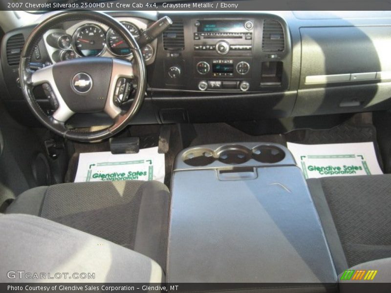 Graystone Metallic / Ebony 2007 Chevrolet Silverado 2500HD LT Crew Cab 4x4