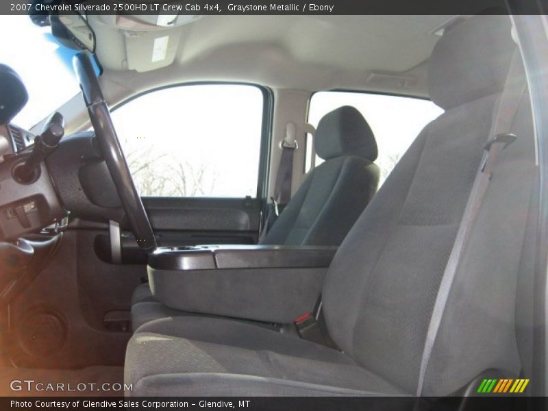 Graystone Metallic / Ebony 2007 Chevrolet Silverado 2500HD LT Crew Cab 4x4