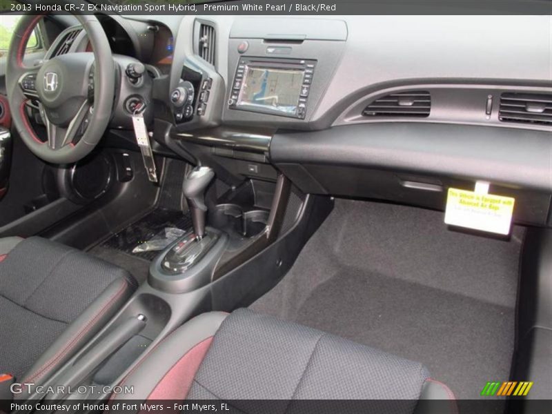 Dashboard of 2013 CR-Z EX Navigation Sport Hybrid