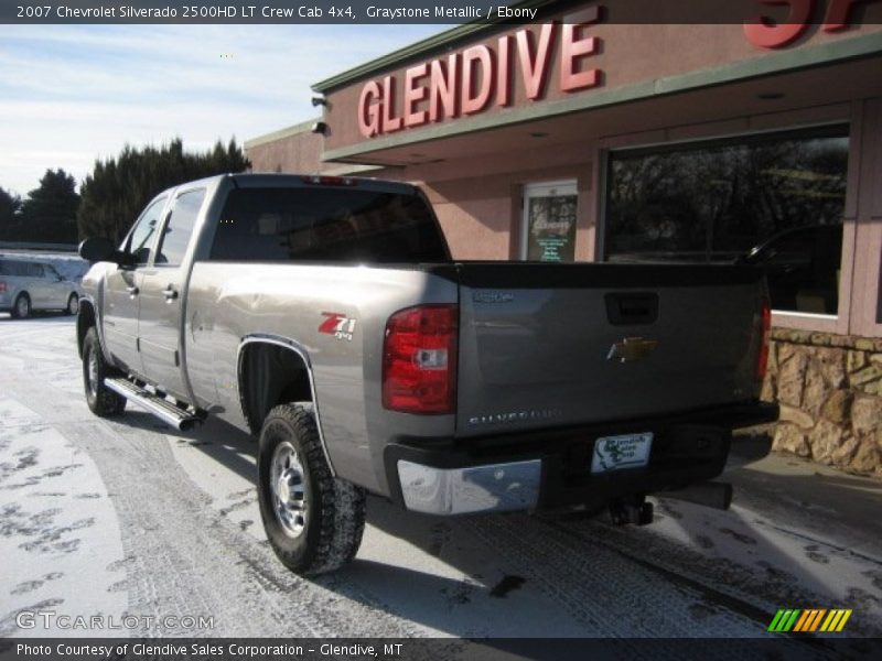 Graystone Metallic / Ebony 2007 Chevrolet Silverado 2500HD LT Crew Cab 4x4