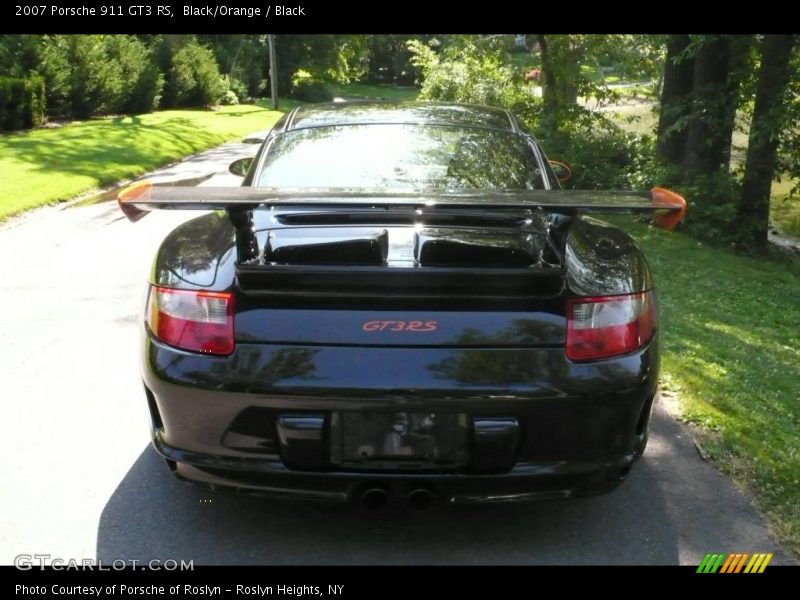 Black/Orange / Black 2007 Porsche 911 GT3 RS