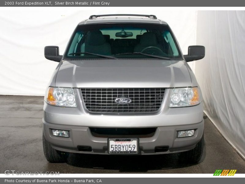 Silver Birch Metallic / Flint Grey 2003 Ford Expedition XLT