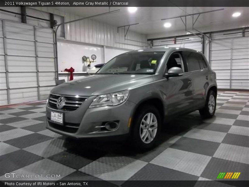 Alpine Gray Metallic / Charcoal 2011 Volkswagen Tiguan S 4Motion