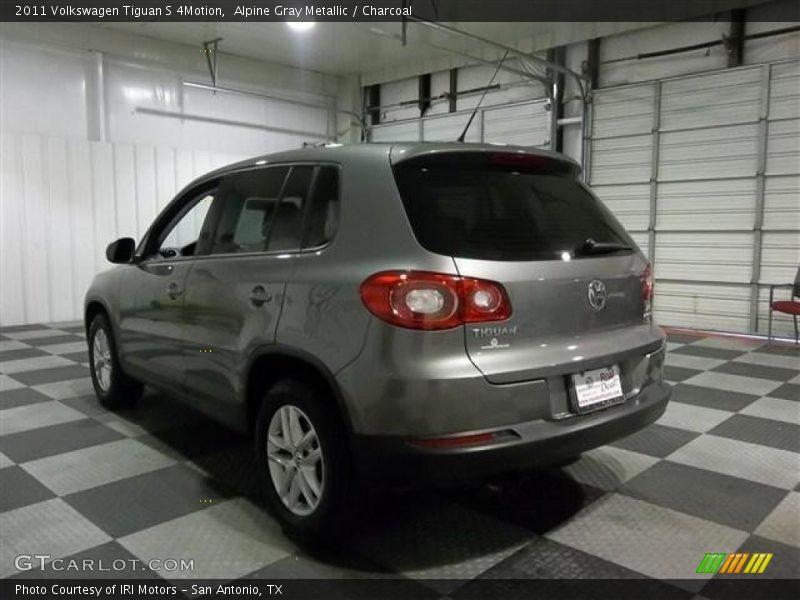 Alpine Gray Metallic / Charcoal 2011 Volkswagen Tiguan S 4Motion