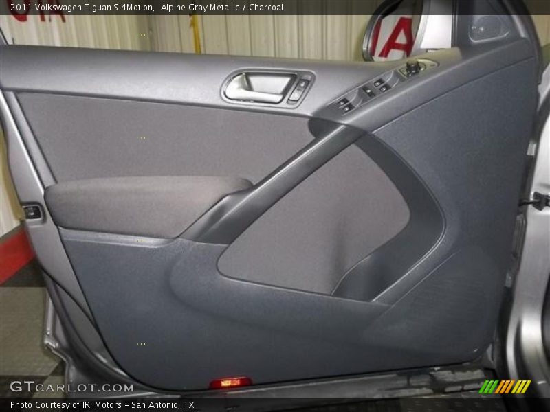Alpine Gray Metallic / Charcoal 2011 Volkswagen Tiguan S 4Motion