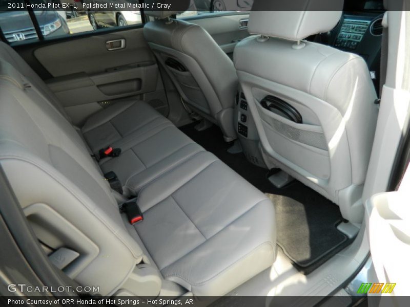 Polished Metal Metallic / Gray 2011 Honda Pilot EX-L