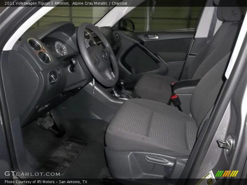 Alpine Gray Metallic / Charcoal 2011 Volkswagen Tiguan S 4Motion